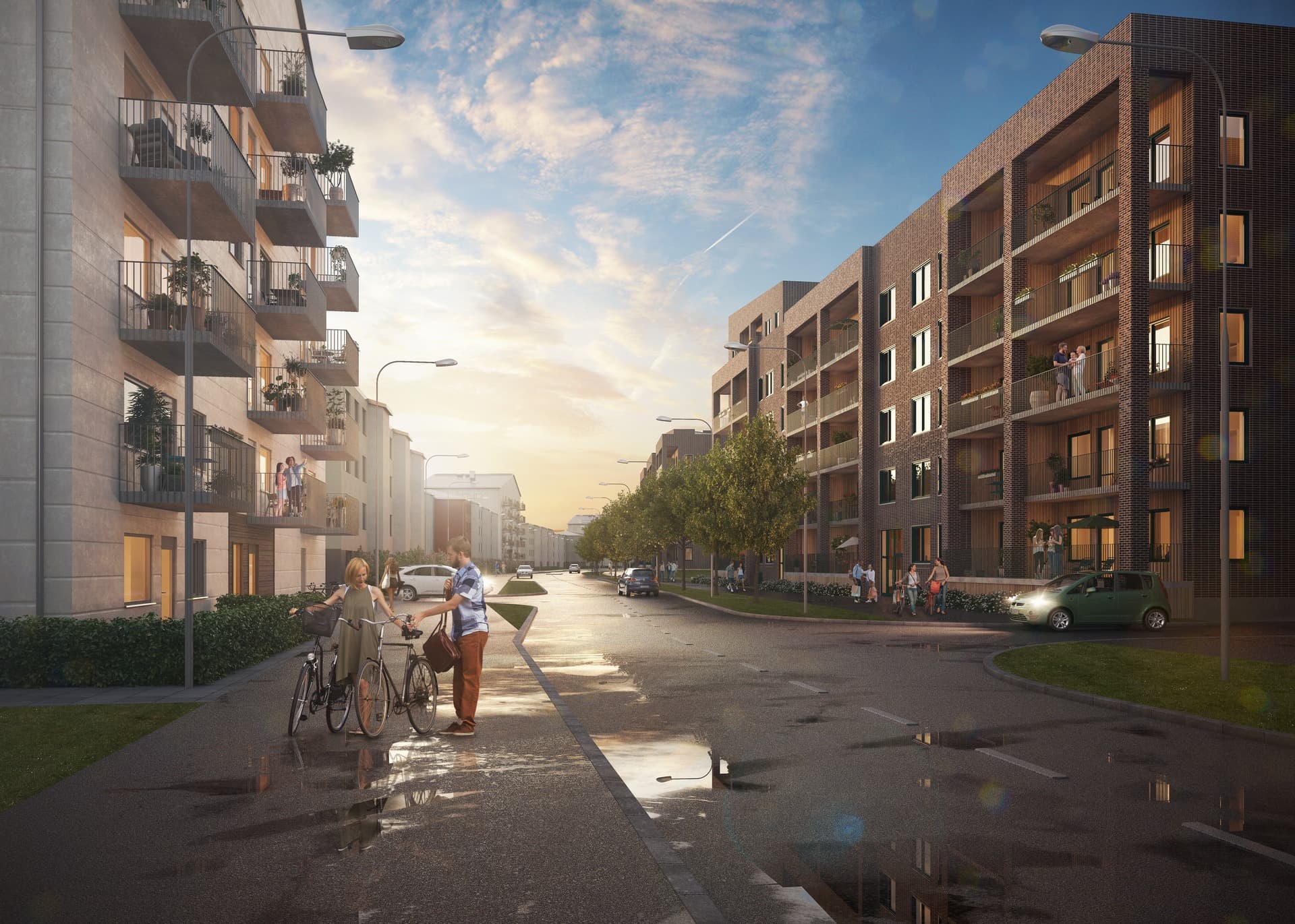 Brf Bergsfallet i Jättesten