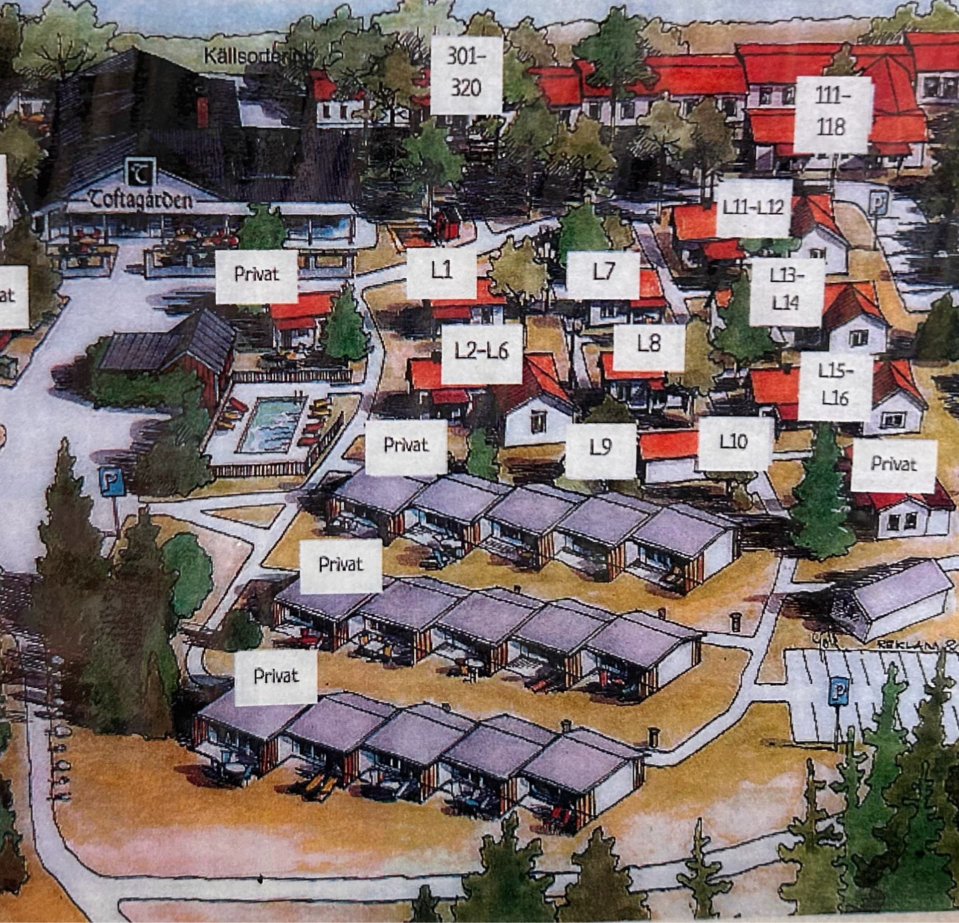 BRF Toftagårdens stugor