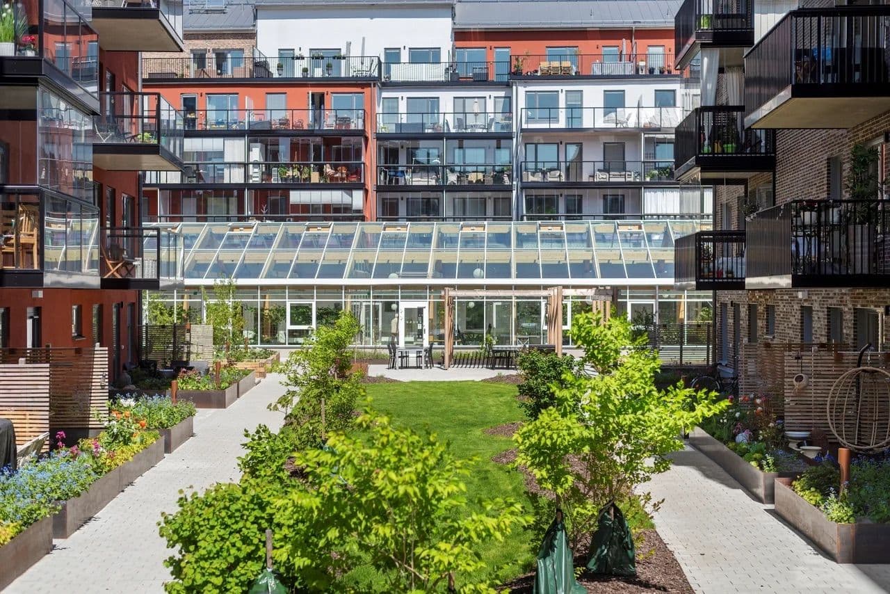 Brf Orangeriet i Norrtälje Hamn